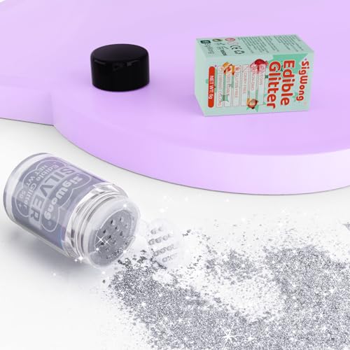 Silver Edible Glitter