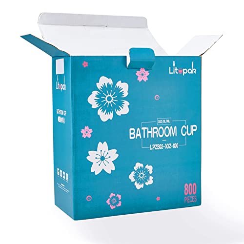 800 Pack 3 oz Paper Cups (800 Count)