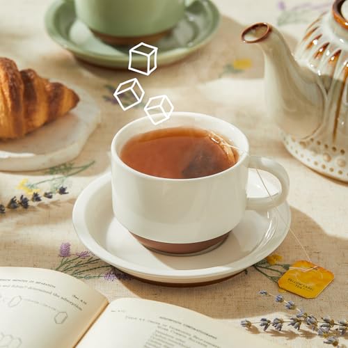 8 Ounce Cappuccino Cups Set of 4 (4 Count)