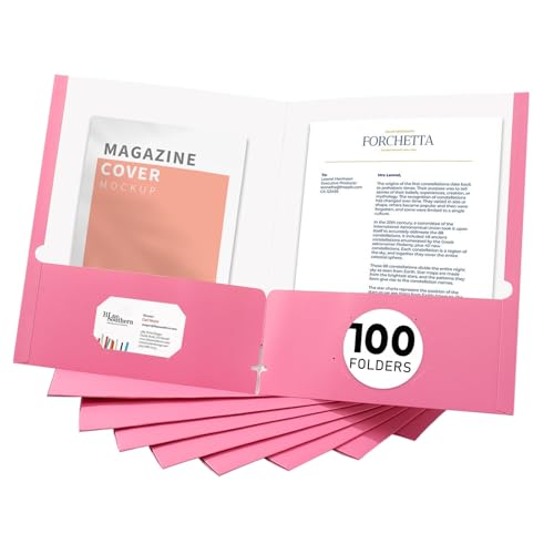 File folders with Pockets (100 Count)