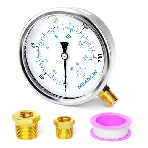 0~200Psi Stainless Steel 1