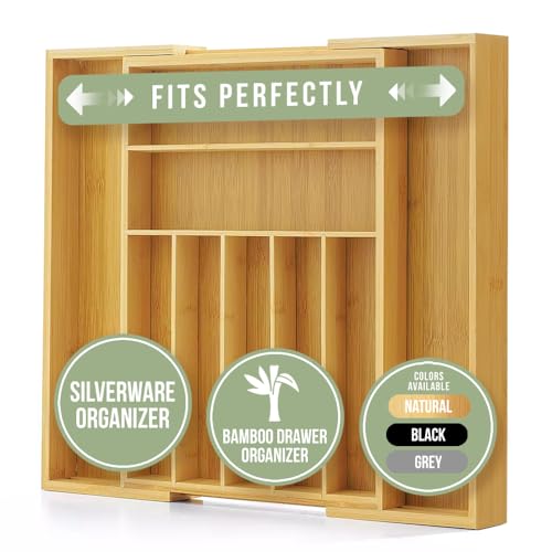 Bamboo Drawer Organizer