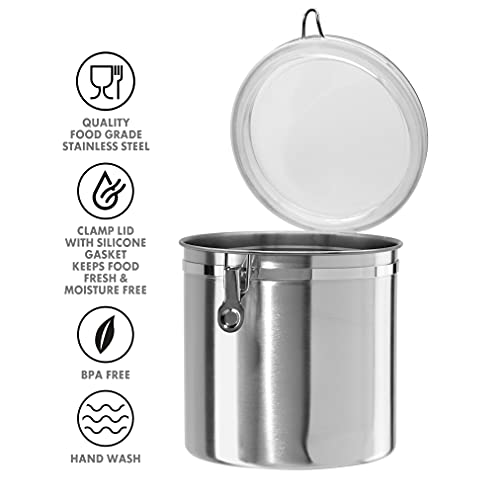 Stainless Steel Kitchen Canister 152 fl oz