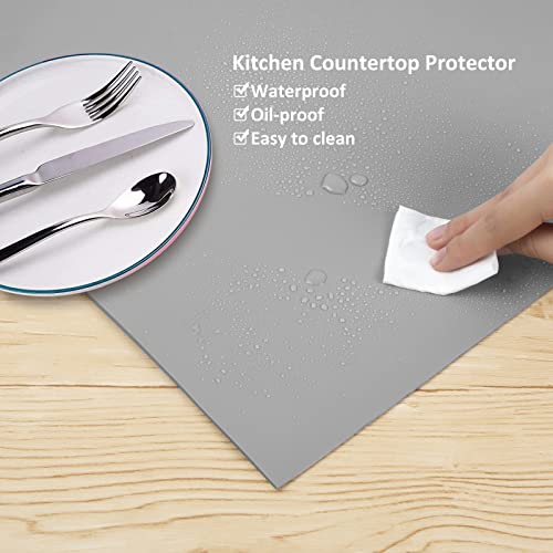 Silicone Mat Heat Resistant Mats for Countertop (36 Count)