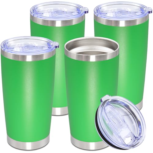 20oz Tumbler Stainless Steel Tumbler Coffee Tumbler with Lid Green
