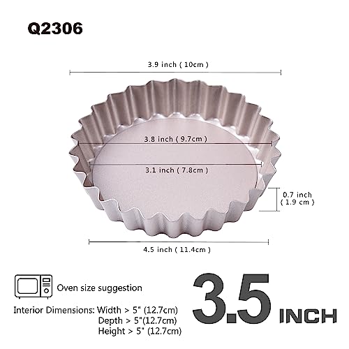 Mini Tart Pan Set (4 Count)
