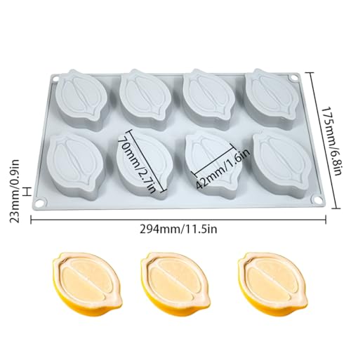 3D Lemon Silikone Cake Mold For Baking Mousse Desserts Bakeware Cake Decorating Tools