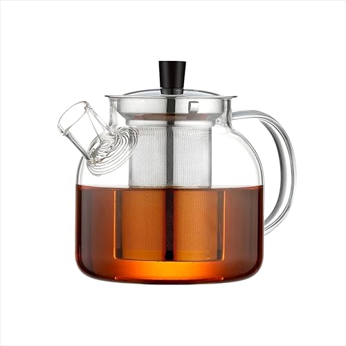 Glass Teapot with Removable Infuser