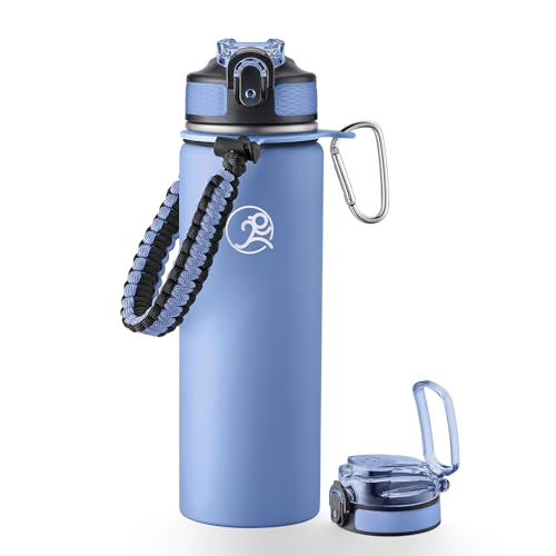 24oz Insulated Stainless Steel Travel Water Bottle