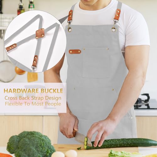 Canvas Aprons for Men Chef Apron