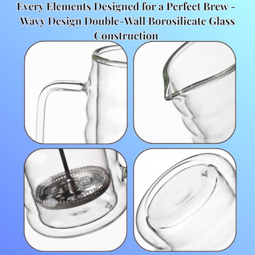 Glass French Press Coffee Maker