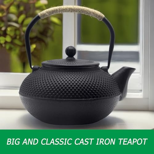 Big Cast Iron Teapot