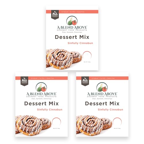 A Blend Above Sinfully Cinnabun dip Mix (48 Ounce)