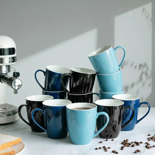 BTaT Porcelain Coffee Mugs Set