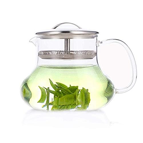 Yama Sitka 12oz Sitka Glass Teapot with Built