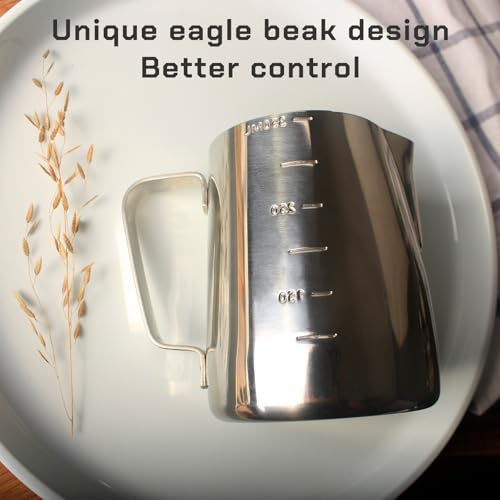 Milk Frothing Pitcher Steaming Pitchers Stainless Steel Milk