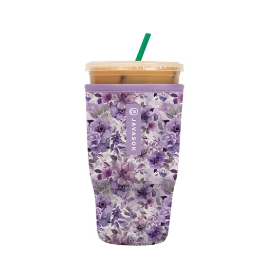 JavaSok Iced Coffee & Cold Soda Insulated Neoprene Cup Sleeve