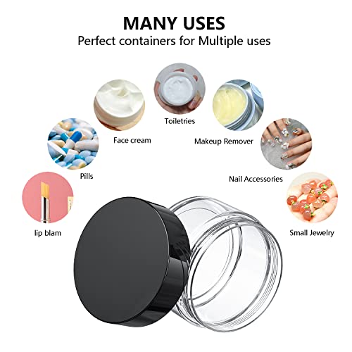 4 Pack 1 oz Travel Size Containers Leak (4 Count)