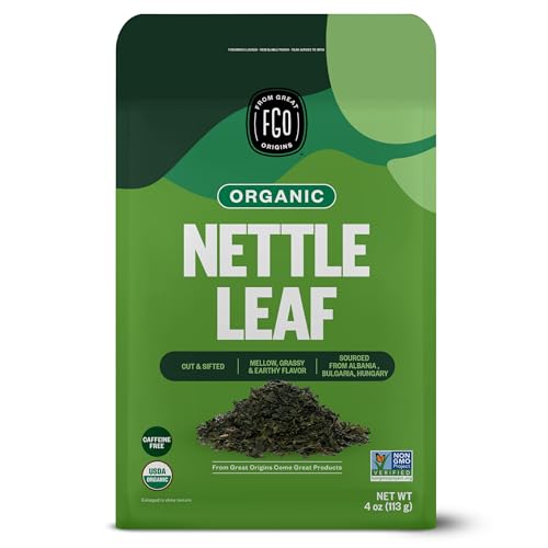Organic Nettle Leaf Loose Tea (4 Ounce)
