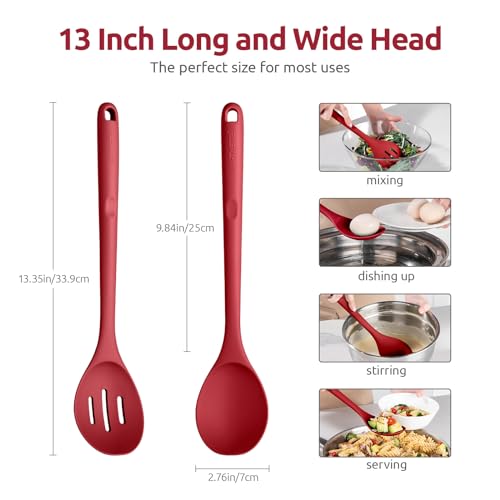 Silicone Spoons Set of 2 (2 Count)