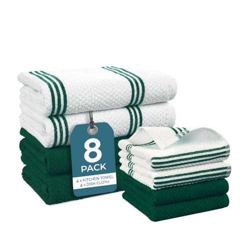 Kitchen Towel Set 8 Pc (8 Count)