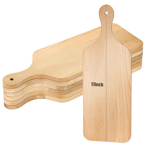 6 Pcs Wood Cutting Boards 17 Inch for Chopping Laser Engraving (6 Count)