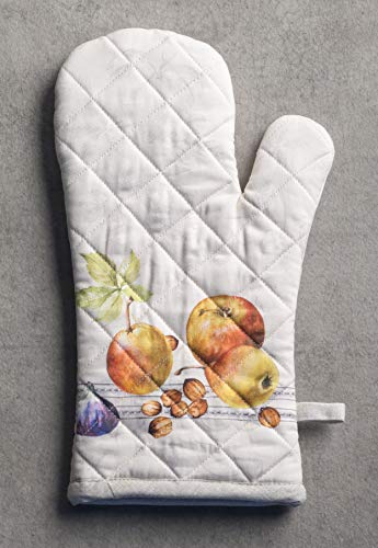 100% Cotton Oven Mitt & Pot Holder Set