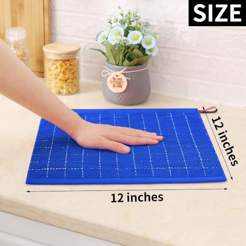 100% Cotton Terry Kitchen Dish Cloths (6 Count)