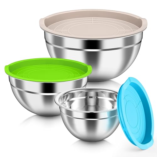 Mixing Bowls with Airtight Lids (6 Count)
