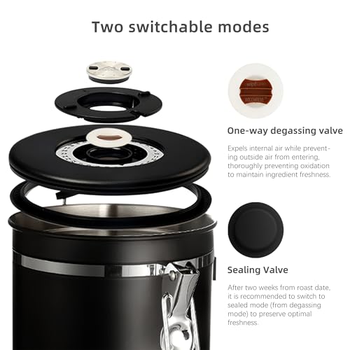 Seal Valve 15pcs Set Airtight & Freshness Preservation Fits Various Coffee Containers Long