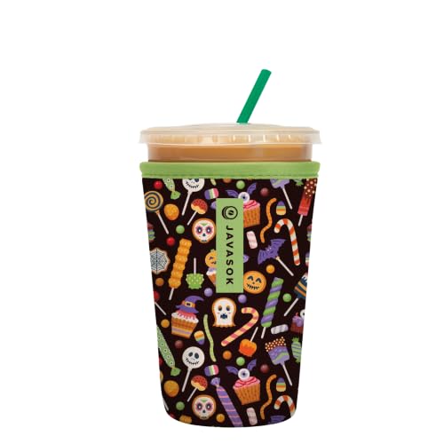 JavaSok Iced Coffee & Cold Soda Insulated Neoprene Cup Sleeve