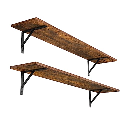Long Wall Shelves (2 Count)