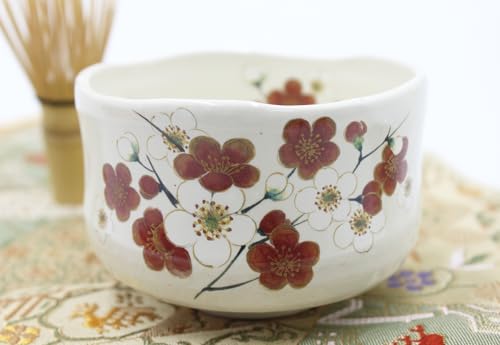 Japanese Traditional Mino Ware Handcrafted Mini Matcha Chawan Tea Bowl Cup Set With Chasen Bamboo Tea Whisk Ceremony Tableware Pottery