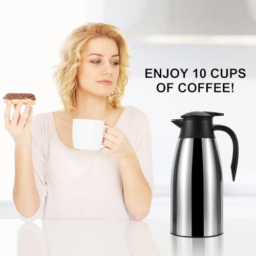 70 oz Thermal Coffee Carafe for keeping hot