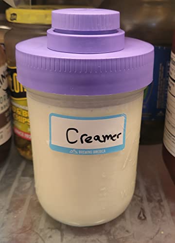 Creamer Jar with Pouring Lid
