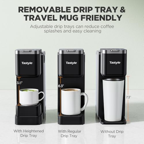 Single Serve Coffee Maker with Built