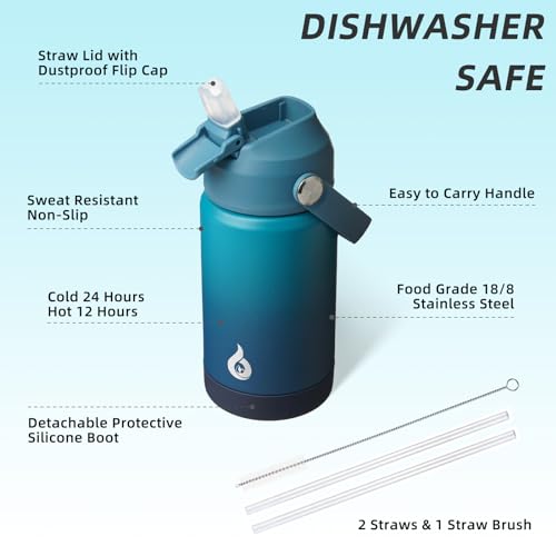 12oz Insulated Water Bottle