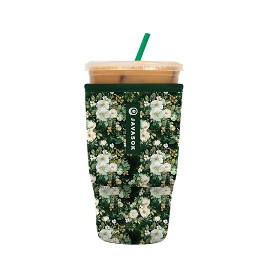 JavaSok Iced Coffee & Cold Soda Insulated Neoprene Cup Sleeve