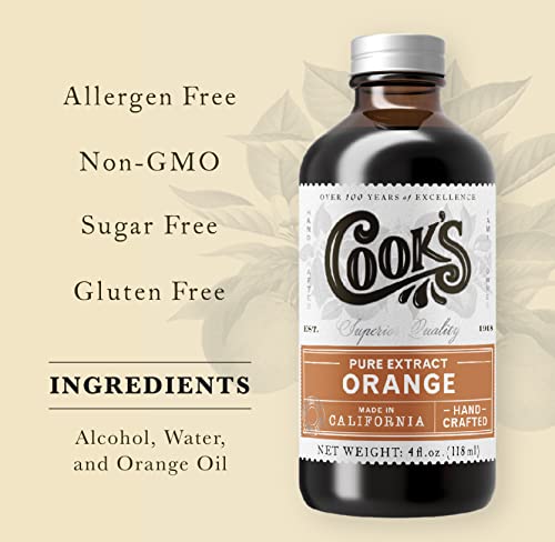 Organic Chocolate Extract for Baking (4 Fl Oz)