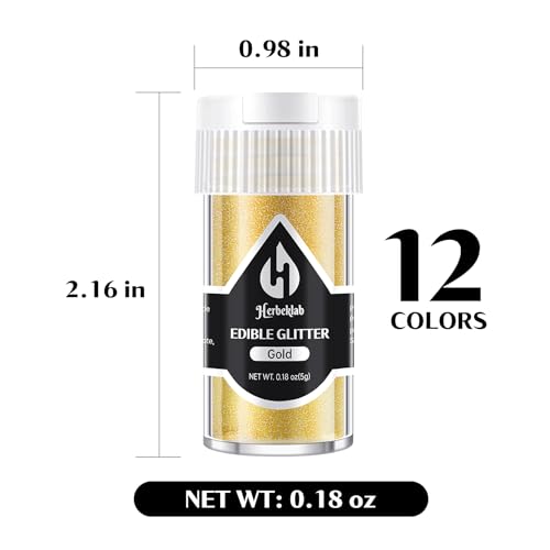 Edible Glitter (2.16 Ounce)