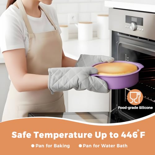 Non toxic Springform Pan 9 Inch Nonstick Cheesecake Pan with Sleeve (24.99 Count)