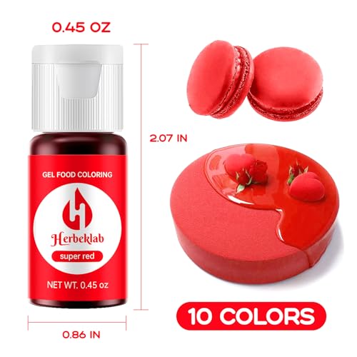 Gel Food Coloring (4.5 Fl Oz)