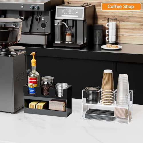 4 Compartment Cup Holder for Countertop