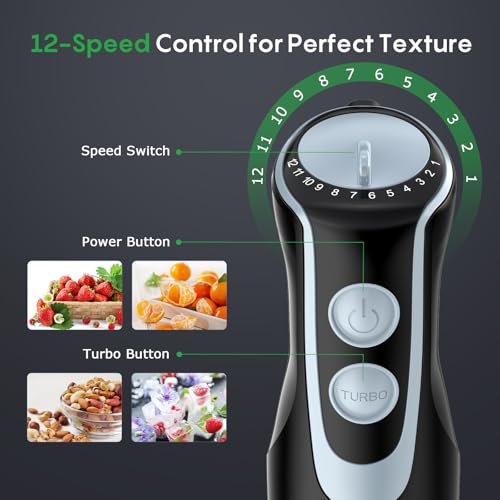 Immersion Blender Handheld