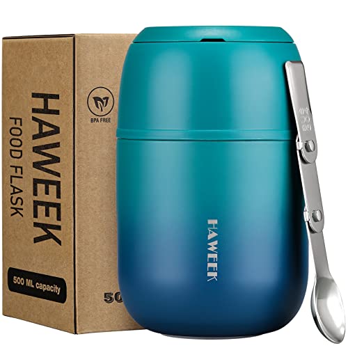 17oz Insulated Food Jar with Spoon