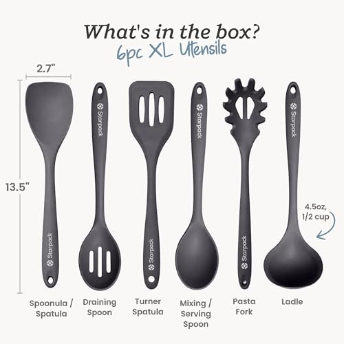 Starpack Like a Boss XL Silicone Cooking Utensils Set
