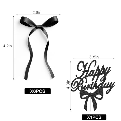 Bow Cake Topper (7 Count)