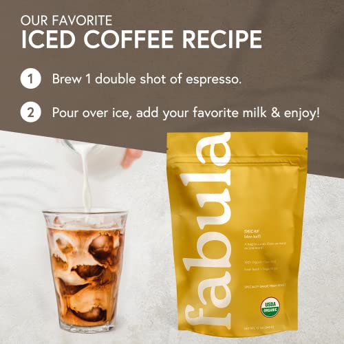Organic Decaf Coffee Beans (12 Ounce)