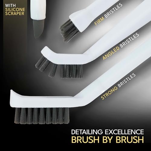 Grout Cleaning Brushes Set (3 Count)