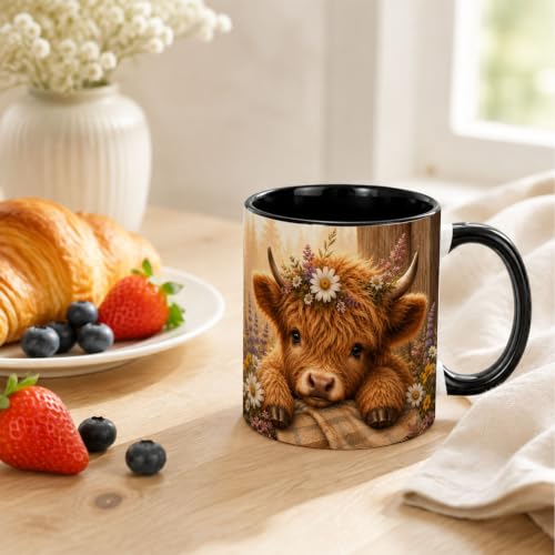 Highland Cow Coffee Mug